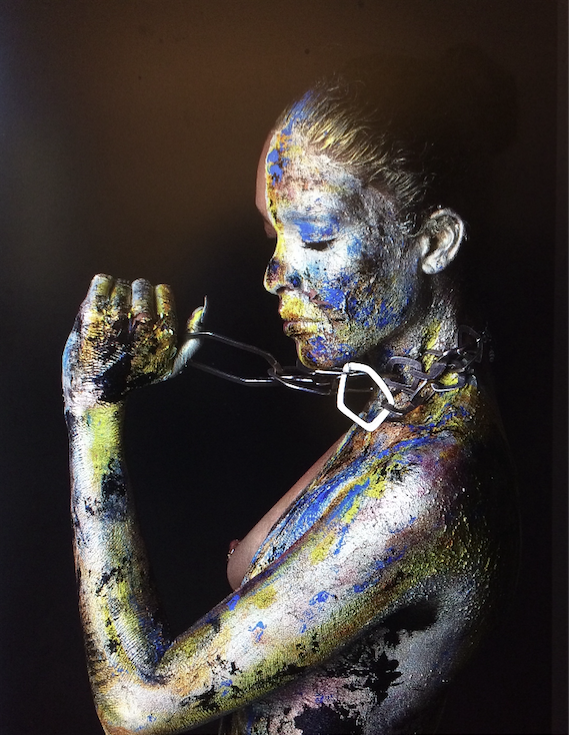 Melissa Laskin fashion celebrity stylist fine art body painting